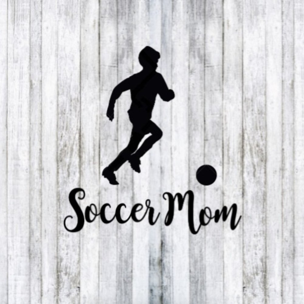 Soccer Mom Car Window Decal Sticker